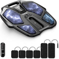 NURSAL EMS Foot Massager for Neuropathy Electric Muscle Stimulator for Feet &amp Legs Circulation TENS Unit for Feet with 6 Reusable Pads Wireless Remote with 90 Adjustable Intensity Levels