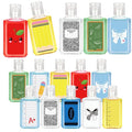 50 Pcs Teacher Appreciation Gifts Mini Hand Sanitizer Bulk Teacher Gifts Bulk 1fl Oz Hand Sanitizer Natural Plant Fragrance Travel Size Hand Soap Gift for Classroom Teachers Student Back to School