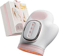 Hand Massager with Heat and Compression Finger Massager Cordless Deep Relaxation Gift for Women Men ChristmasPink