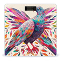 Colorful Pigeon Scale for Body Weight Sturdy Tempered Glass Weighing Scales with LCD Display Accurate Digital Bathroom Scale Convenient Body Fat Smart Scales Easy Read