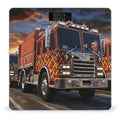 Fire Truck Scale for Body Weight Accurate Digital Bathroom Scale Toughened Glass High Precision Scales Smart Weight Scales with Large LCD Backlight Display Weighing Machine