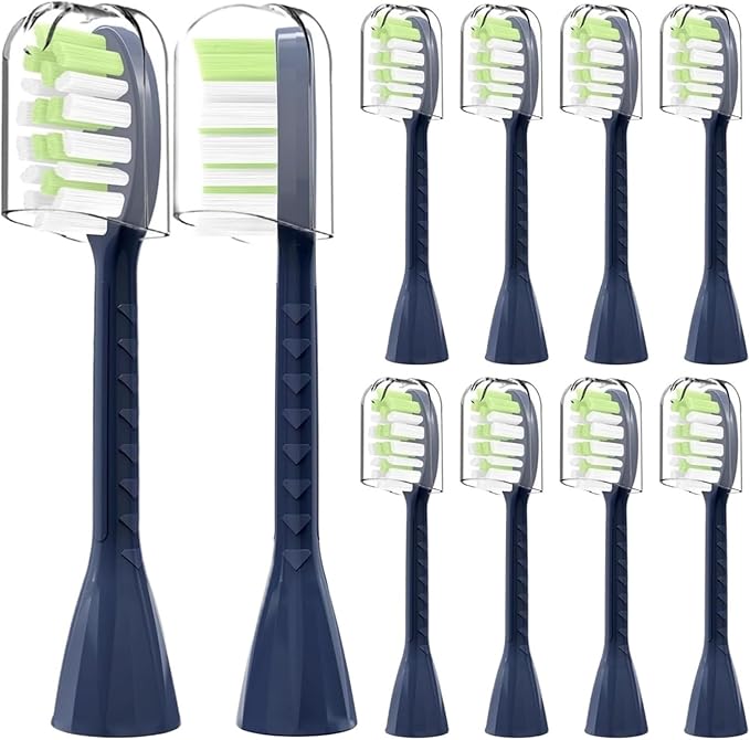 10Pack Toothbrush Replacement Heads Compatible for Philips One Series Sonicare(Blue)