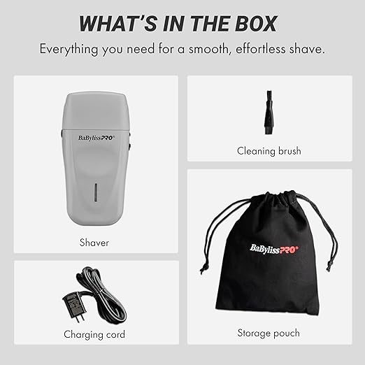 BaBylissPRO Limited Edition LithiumFX+ Cord/Cordless Lithium Ergonomic Double Foil Shaver (Mist Collection)