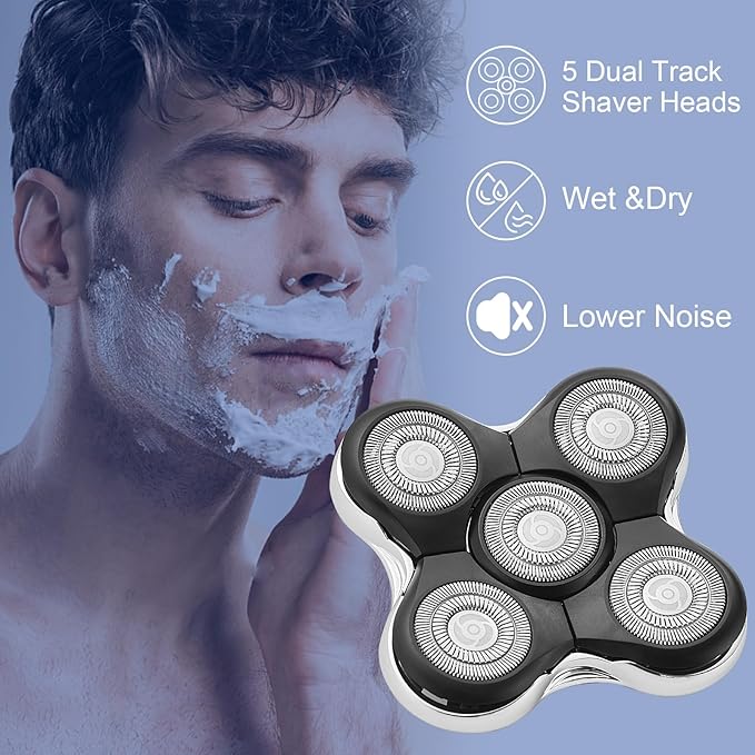 Pro Head Shaver Replacement Blades Compatible with Remington Balder Pro Head Shaver Model XR7000Precision Electric Shaving for Bald Men. (1pack)
