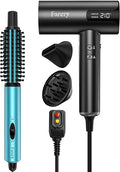 Farery Mini Thermal Brush 3/4 Inch &amp H8 Professional Ionic High Speed Hair Dryer
