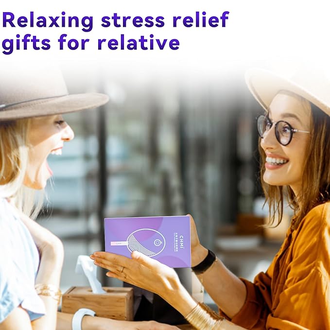 Electric Scalp Massager Tool- Stimulates Hair Follicles to Promote Hair Growth- Relieve Headache Reduce Head Pressure - Handheld Scalp Scratcher Massage Brush- Gifts to Women and Men Relaxing