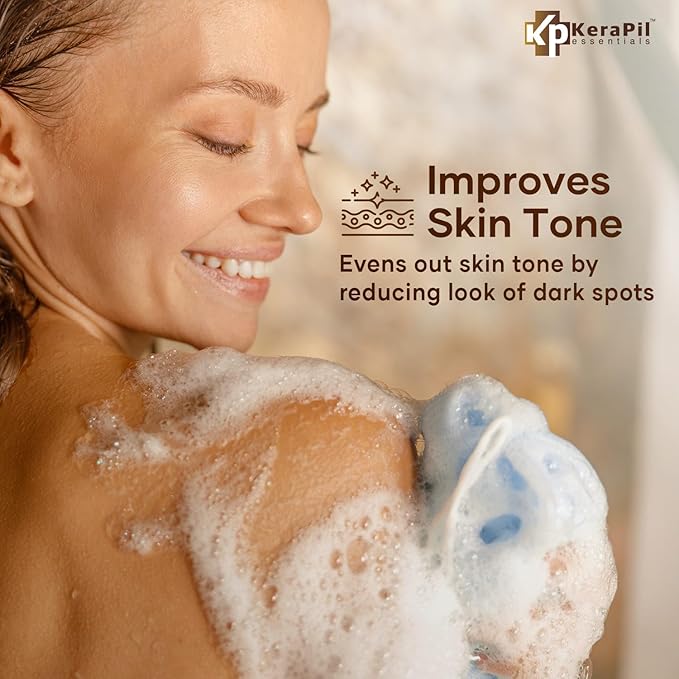 Exfoliating Body Wash with Salicylic Acid - No Dry Out Gentle Exfoliates Rough and Bumpy Skin Body Acne Wash BHA &amp AHA - Coconut and Vanilla Salicylic Acid Body Wash - (16 fl oz x 2)