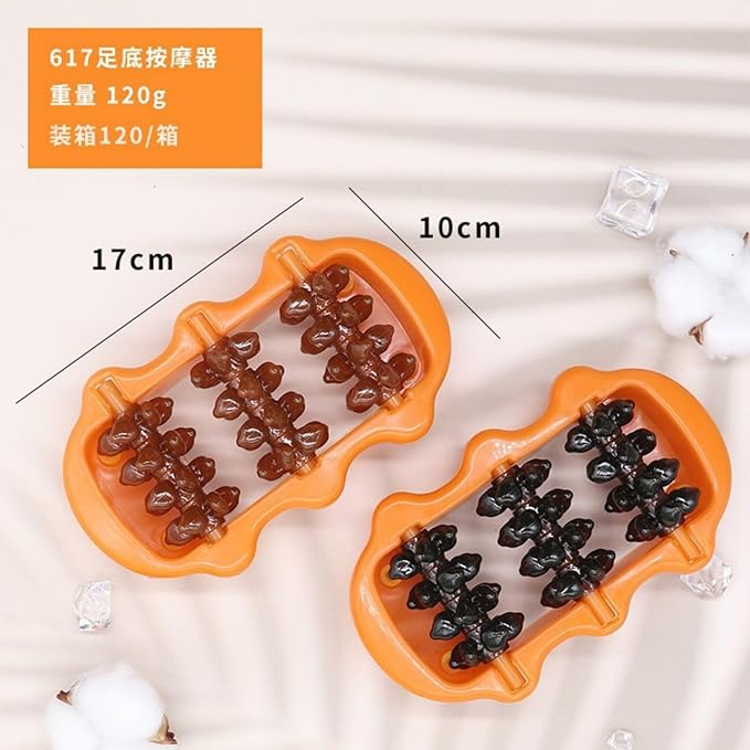 足底按摩滚轮式脚底脚底按摩滚轮双色小脚底足底按摩 HomeOffice Body Electric Massagers