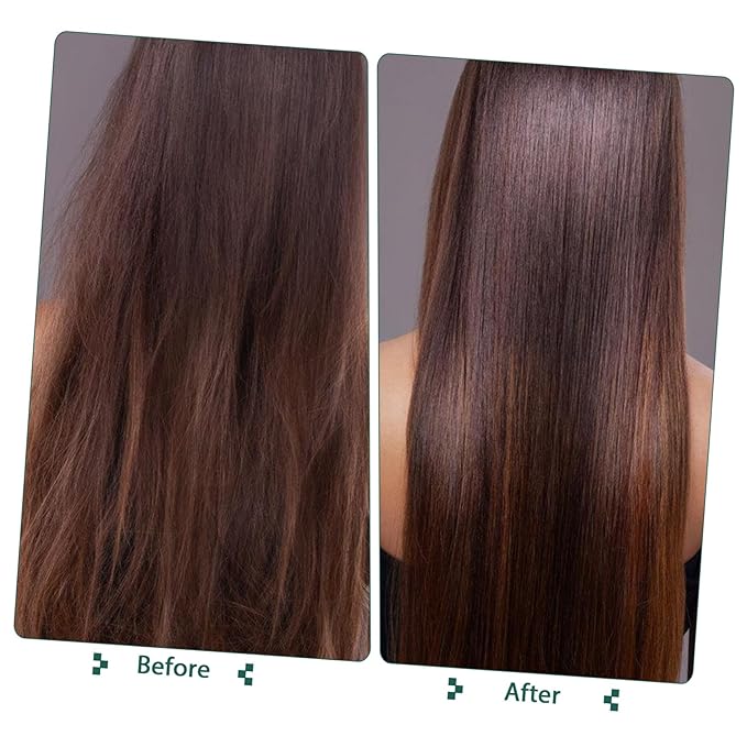 Heat Brush Hair Straightener Brush Straightening Comb Styling Tool Fast Heat Silk Finish