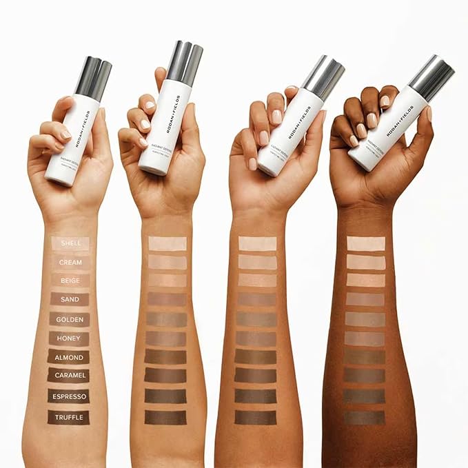 Rodan and Fields Radiant Defense Perfecting Liquid SPF 30 - Shell | 50 mL | 4-in-1 Makeup &amp Skin Care Beauty Solution | Sunscreen | Face Moisturizer | Light Skincare Foundation | Sunscreen for Fac