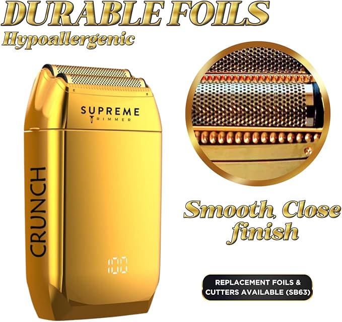 Crunch Foil Shaver &amp Replacement Blade