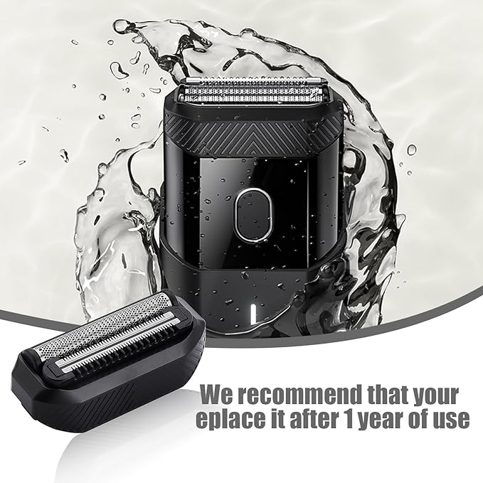 Shaver heads Replacement Blade Compatible with MANSCAPED The Handyman Replacement BladeLong-Hair Leveler &amp Foil Blades （2 Pack）