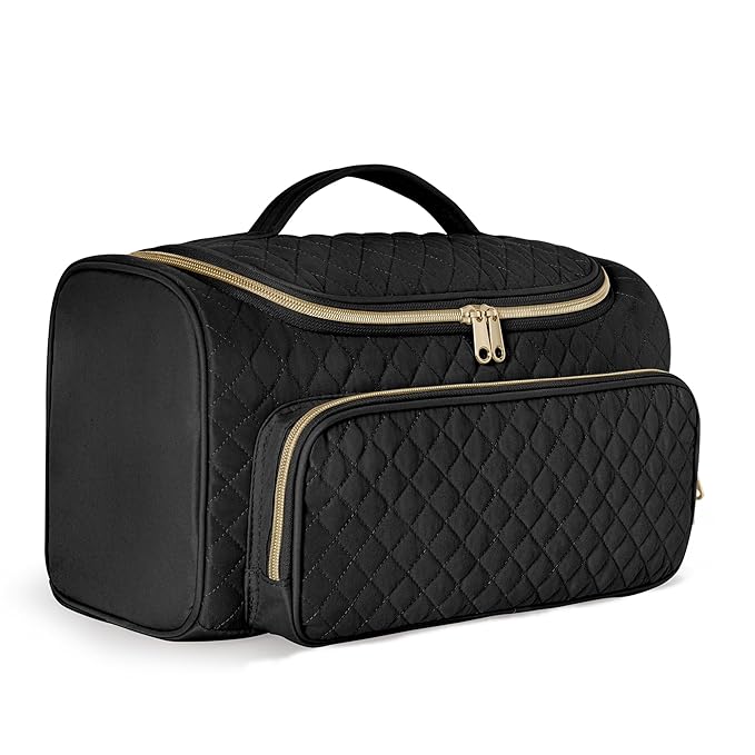Fasrom Travel Carrying Case Compatible with Shark FlexStyle Air Styling &amp Drying System HD430/HD435 Hair Blow Dryer Storage Bag to Organize Hair Styling Attachments Black (Empty Bag)