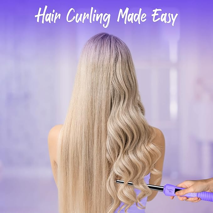 Herstyler Baby Curls Mini Curling Iron and Herstyler Biotin Hair Growth Serum Set