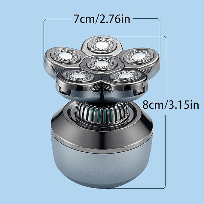 Head Shavers for Bald Men | Hair Shaver | Cordless Device Waterproof Wet and Dry Trimmer Tool for Travel Trips Husband Home Business Father