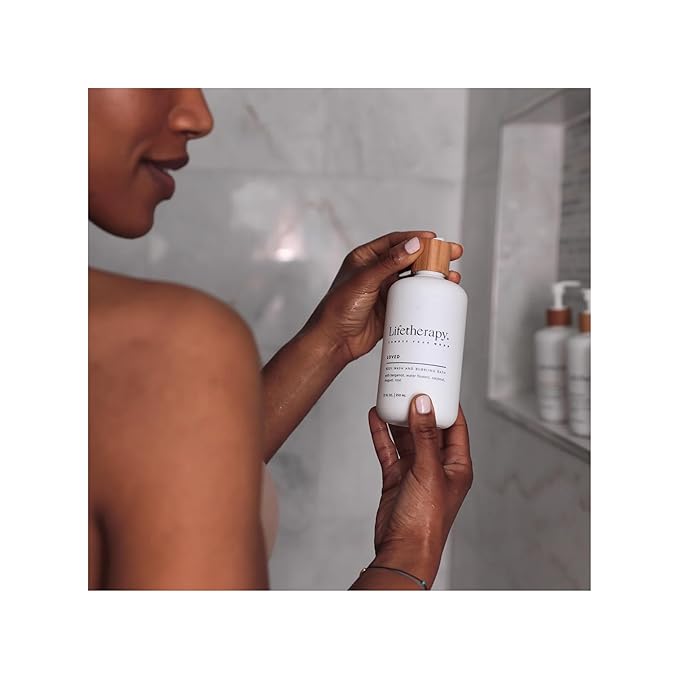 Lifetherapy 3-in-1 Body Wash Bubble Bath &amp Hand Wash – Loved | Clean Skin-Loving Formula | Vegan &amp Gluten Free | Nourishing &amp Revitalizing | Free From Parabens Sulfates &amp Phthalates