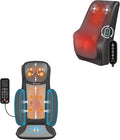 Snailax Chair Massager Cushion and Back Massager Bundle