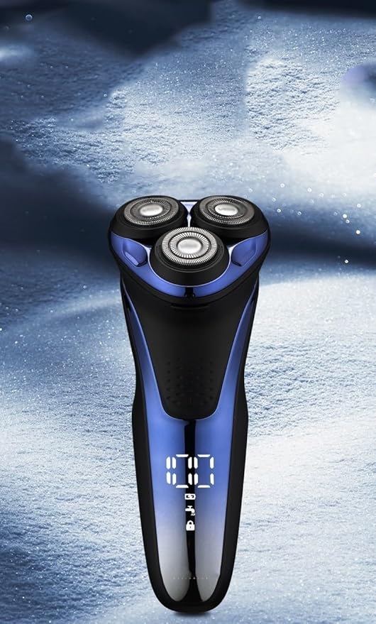 Head Shaver for Men 3D Floating Head Rotary Electric Shaver for Men Waterproof Beard Electric Razor Face Shaving Machine Rechargeable