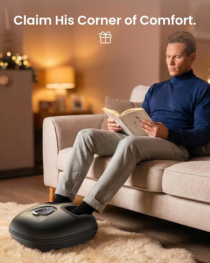 RENPHO Foot Massager and Active Mini Thermacool Massage Gun