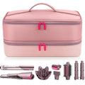 Adworte Travel Hair Dryer Case for Shark FlexFusion Portable Hair Tools Bag Double-Layer Storage Carrying Case for Shark FlexStyle Blow Dryer FlexFusion &amp Fusion Air Straightener Attachments Ho