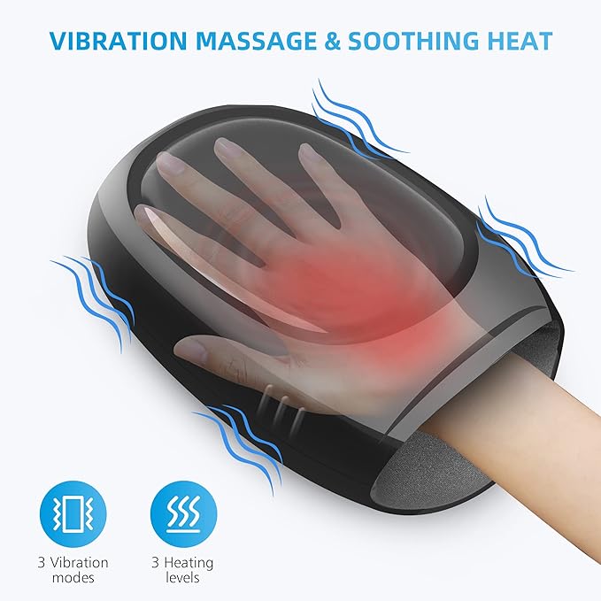 COMFIER Hand Massager and Shiatsu Low Back Massager