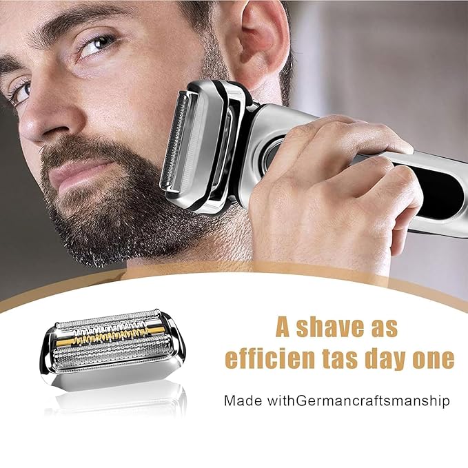 94M Series 9 Pro Electric Shaver Replacement Head for Series 9 Pro and Series 9 Replacement Head for Electric Razors 9290cc 9291cc 9370cc 9376cc 9293s 9260s 9295cc 9385cc (94M/2pcs)