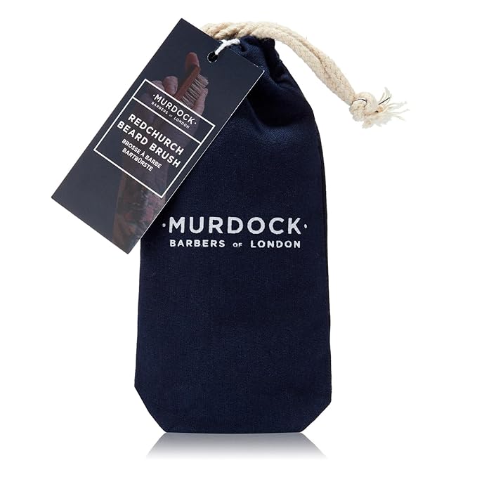 Murdock London Beard Brush for Men Bundle with Beard Shampoo &amp Beard Conditioner – Complete Mens Beard Care Kit – Softens Cleanses &amp Hydrates for Healthy Well-Groomed Beards