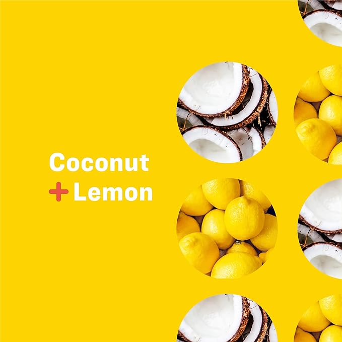 Everyone 3-in-1 Soap Body Wash Shampoo Bubble Bath Coconut Lemon 1 Gallon &amp Hand Body Lotion Coconut Lemon 2 Pack 32 Ounce