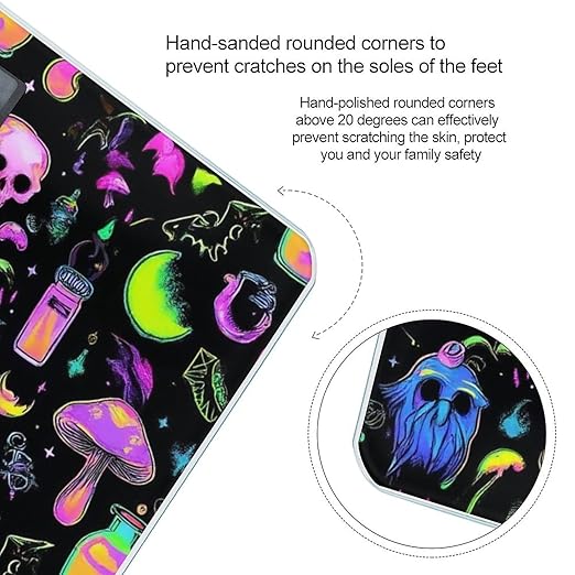 Energy Saving Scale Bathroom Weighing Scale Smart Scale for Body Weight Digital Gothic Magic Witch Witchy