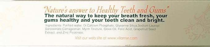 Vita-Myr Complete Oral Care Travel Kit - 12 Pack (6+6) Mouthwash &amp Original Toothpaste
