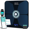 Smart Weight Scale for Body Weight with Mobile App | Tri-Color Breathing Light | Digital Weight Scale for BMI Body Composition Muscle &amp More