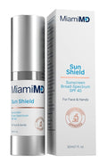 Sun Shield Sunscreen (30ml) Face for Women - Spf 40 Broad Spectrum Face Sunscreen - Sunblock with Vitamin C - Sun Screen with Hydrating and Moisturizing Aloe Vera for All Skin Types