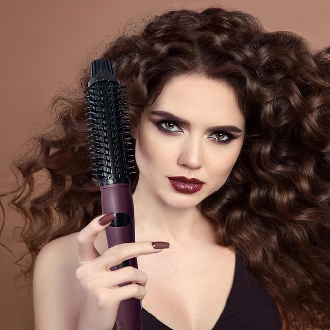 Portable 2-in-1 Hair Iron for Curls and Straightening Lightweight and Travel-Ready