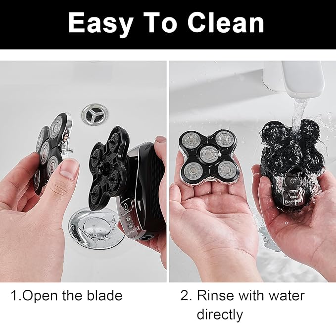 Pro Head Shaver Replacement Blades Compatible with Remington Balder Pro Head Shaver Model XR7000Precision Electric Shaving for Bald Men. (1pack)