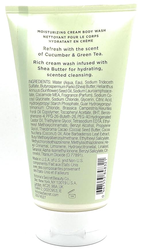 Victoria's Secret Cucumber &amp Green Tea Moisturizing Body Wash 8 fl oz