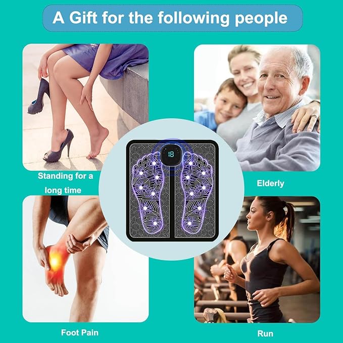 EMS Foot Stimulator Stimulator Nerve Transcutaneous Over-The-Counter Transcutaneous Electrical Nerve Stimulator for Pain Relief