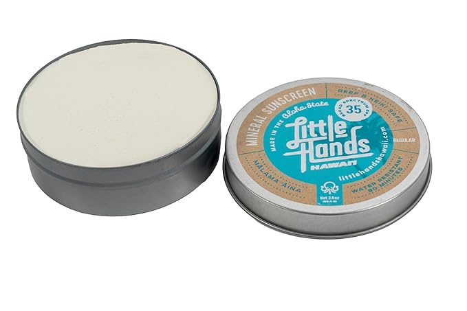 Mineral Sunscreen SPF 35 Non Nano Zinc Oxide Natural Face &amp Body Sunscreen Water Resistant 80 Min Sensitive Skin 3.4 oz