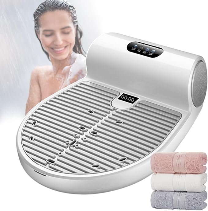1350W Full Body Dryer Body Hair Dryer After Shower for Bathroom Waterproof Body &amp Foot Dryer with 3 Towel All-Round Quick-Drying for Home or Swimming Pool (with Weight Scale)