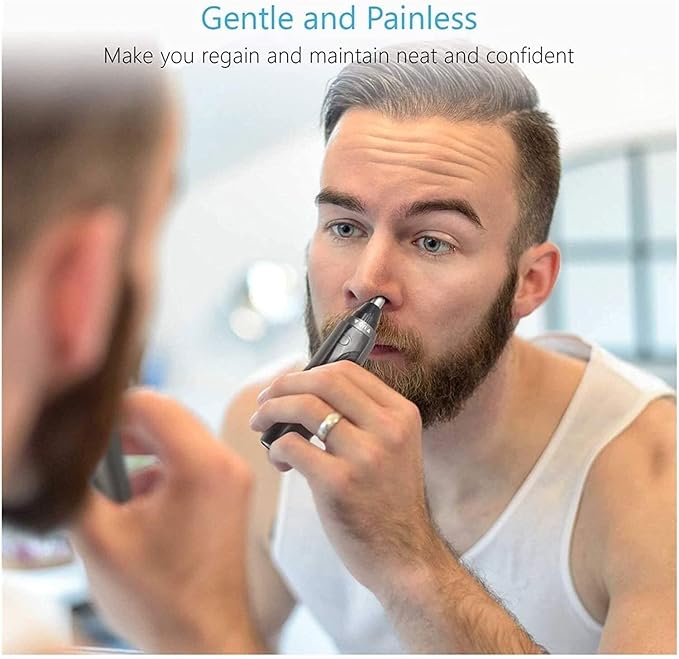 WEedsy Nose Hair Trimmer and Ear Hair Trimmer for Men and Women Painless Nose Hair Remover Electric Waterproof Mens Nose Clippers