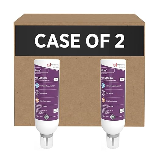 SC Johnson Professional Alcare Plus Antiseptic Handrub 2-Pack 8oz Aerosol Cartridge Refill Pack