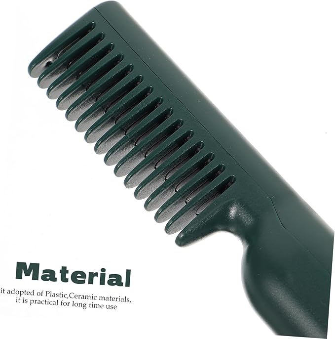 Vaguelly Electric Hot Comb Straightener Brush Brush USB Powered Hair Comb Hairstyling Tool