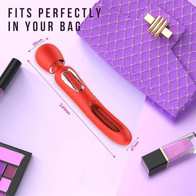 2026 New Portable Vibrating Massager Clitioral Sucker Relaxes Muscles Heating Modes Viboators Toy Couples for Body and Back Foot Silent Personal for Sports Massage Adult Tools SCC131