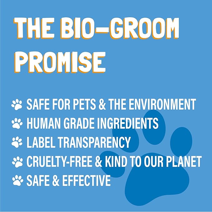 Bio-Groom So-Gentle Hypoallergenic Dog Shampoo - Tearless Cat &amp Dog Bathing Supplies Puppy Shampoo for Gentle Skin Cruelty-Free Made in USA Tear-Free Dog Products - 1 Gallon