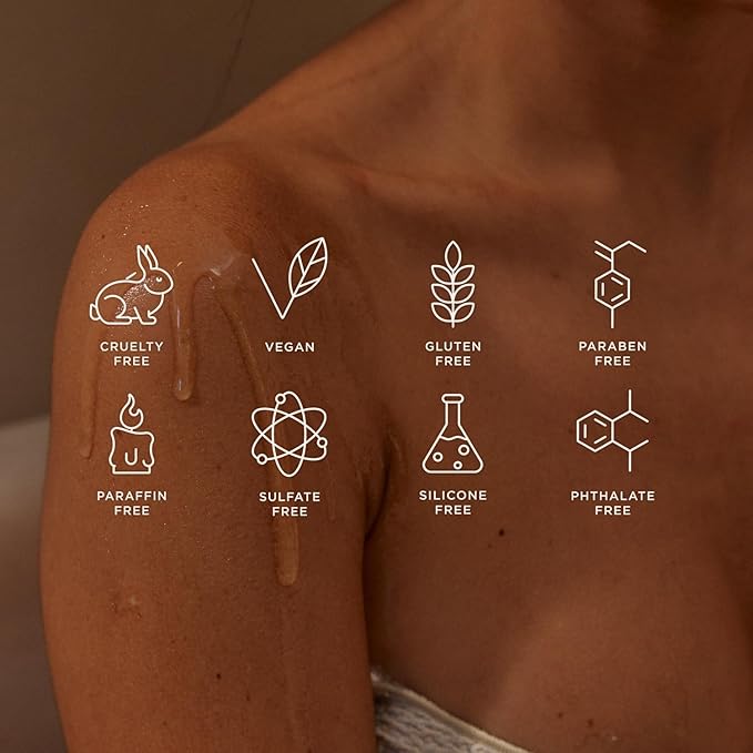 + Lux Unfiltered N°16 Opulent Shower Oil - Body Wash in Tuberose - Full Body Cleansing Oil with Jojoba Avacado and Grapeseed - Vegan &amp Cruelty Free