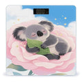 Cute Koala Weight Scale Large Digital Bathroom Scales with Bright LED Display Non Slip Digital Scale and Step On Fashion Weighing Machine for Body