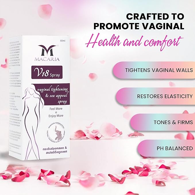 V18 Vaginal Tightening Spray Oil Virginity nstant Result Tightening Rejuvenation Spray Oil Fresh Natural Vaginal for Tightening | Premium Tightening | Vaginal Tightener Tightening for Women
