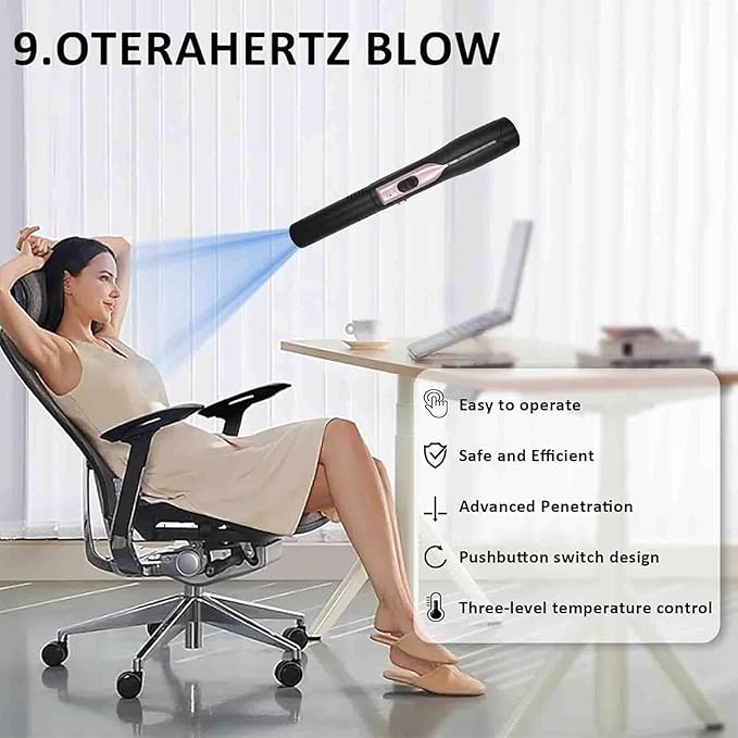 Terahertz Therapy Device Health Therapy Equipment Relieves Body Pain Detoxifies and Nourishes The Skin Ideal for Home and Beauty Salons
