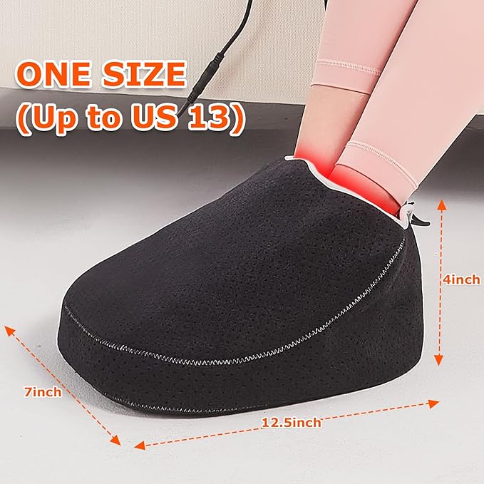 CAMECO 1 Pack Red Infrared Light Therapy for Feet Red Light Therapy for Feet Neuropathy | 0-30min Timer Home Use