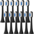 Replacement Brush Heads for T301 T302 T501 /501(T301-302-BK-12Pcs)