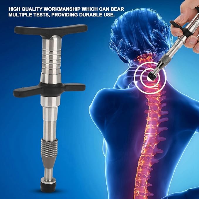 HURRISE Manual Spine Correction Chiropractic Massager for Complete Muscle Relaxation